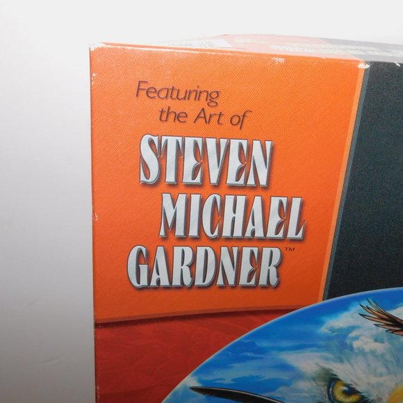 Master Pieces Steven Michael Gardner Eagle Spirit Glow in the Dark Puzzle - Picture 6 of 12